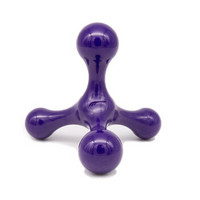 多威（Do-win）手动按摩球肌肉放松足底脚底健身瑜伽手持筋膜球 运动配饰 01801 紫色