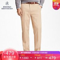 Brooks Brothers/布克兄弟Performance斜纹高尔夫裤1000043088 B275-卡其色 3434