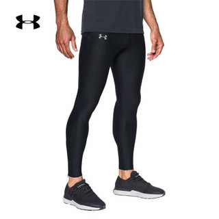 Under Armour 安德玛官方 UA男子Run True跑步运动紧身裤-1301016 黑色001 XL