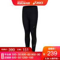 ASICS亚瑟士 紧身运动长裤男 2011A260-0779 黑色 XL