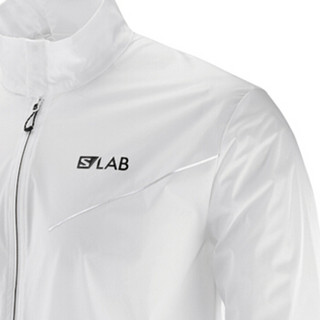 萨洛蒙（Salomon） 男款户外轻量竞赛皮肤风衣S-LAB LIGHT 白色400754 S