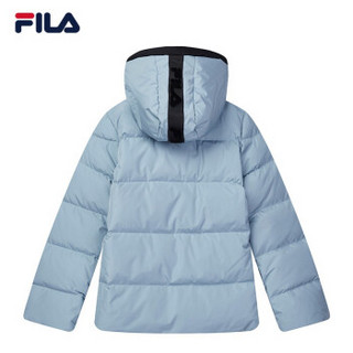 FILA 斐乐官方女子羽绒服2019冬季新款简约大气休闲女款羽绒服 碧玺蓝-DB 160/80A/S