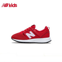 New Balance nb中童鞋 儿童休闲鞋 小学生运动鞋 KA247CCP/红色 35码/21cm