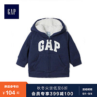 Gap 盖璞 835984 E 婴儿拉链连帽卫衣