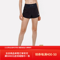 DESCENTE迪桑特 WOMENS LINE系列 女子梭织短裤 D9332THP30 黑色-BK XL(175/74A)