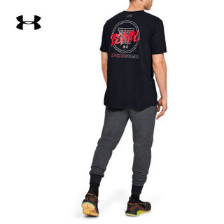 Under Armour 安德玛官方 UA男子 Basketball 运动短袖T恤-1347747 黑色001 S