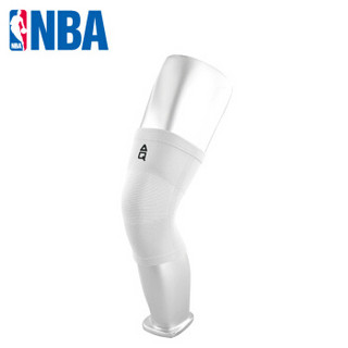 NBA AQ 男女士护膝 轻薄护膝健身运动篮球跑步护具 单只装 AQ0035AA 图片色 S