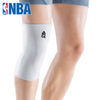 NBA AQ 男女士护膝 轻薄护膝健身运动篮球跑步护具 单只装 AQ0035AA 图片色 S