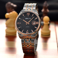 Swiss Made【黄宗泽同款】拜戈(BALCO) 瑞士原装手表全自动机械男表3326 黑色7273AM3326M