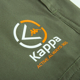 Kappa卡帕 男款运动短裤休闲短裤五分裤|K0812DY31 亮青绿-363 M