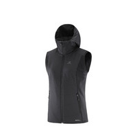 萨洛蒙（Salomon）女款户外防风轻便棉服DRIFTER MID VEST W 黑色397454 XS