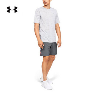 Under Armour 安德玛官方 UA男子Woven  Wordmark运动短裤-1320203 灰色012 L