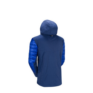 Salomon 萨洛蒙男款户外保暖羽绒服 800蓬X ALP DOWN HOODIE M 冲浪蓝397830 M