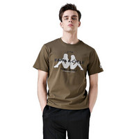 Kappa卡帕 男款运动短袖休闲T恤夏季半袖 2019款|K0912TD52D 迷雾绿-386 L