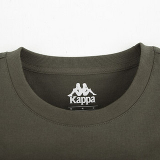 Kappa卡帕 男款运动短袖休闲T恤夏季半袖 2019款|K0912TD52D 迷雾绿-386 L