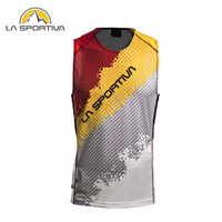 la sportiva拉思珀蒂瓦运动背心T恤VELOCITO运动服装j43 黄色 L(欧码）