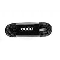 ECCO爱步 高强力粘胶丝防水鞋带 9044043 黑色904404300101 90