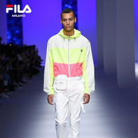 FILA（斐乐）挎包男女2019春季新品运动休闲时尚街头经典LOGO休闲包女 白色-WT XS