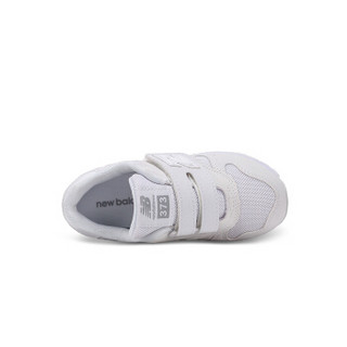 New Balance nb童鞋 373系列 儿童小白鞋 中大童鞋 男女小学生白色运动鞋 KV373AWY/白色 31码/18.5cm