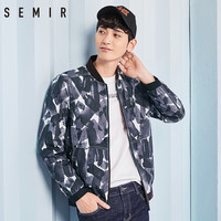 Semir 森马 17-027081011 男士印花夹克