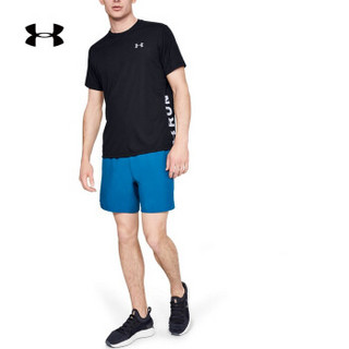 安德玛官方 UA SpeedStride 男子运动短袖T恤 Under Armour-1346551 黑色001 XXL