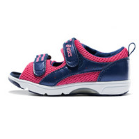 ASICS亚瑟士儿童运动鞋鞋中性 SANDAL CF5 TUS120-1150 粉色/海军蓝 26