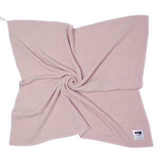 TODBI 婴儿毯子抱被 双层棉材质宝宝盖被韩国原装进口多功能纱布盖毯春夏盖被 粉色