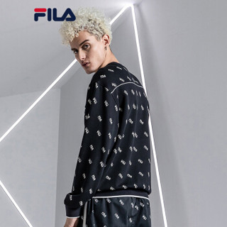 FILA（斐乐）FILA X 3.1 Phillip Lim休闲时尚男款 卫衣男2019春季套头衫 高级黑-BK 180/100A/XL