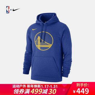 NBA-Nike 勇士队 男子 套头连帽卫衣 AV0333-495 图片色 M