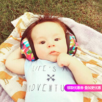 澳洲BanZ 婴幼儿儿童降噪音防噪护耳睡眠学习耳罩   假期出游逛公园坐地铁 降噪宝宝不哭闹 缤纷 2岁+
