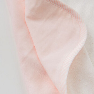 davebella戴维贝拉春季新款新生儿毛毯 男女宝宝盖毯婴儿抱毯 粉色