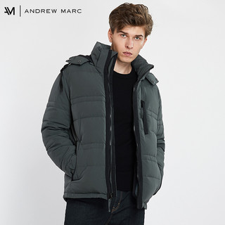 ANDREW MARC 男士连帽羽绒夹克