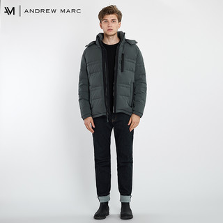 ANDREW MARC 男士连帽羽绒夹克
