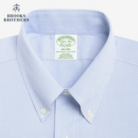 Brooks Brothers/布克兄弟男士扣结领免烫正装衬衫1000001846 4000-浅蓝色 17/35