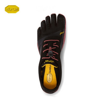 Vibram 五指鞋女 运动鞋轻便透气赤足跑步鞋 KSO EVO健身训练休闲鞋五趾鞋 18W0701/黑色玫瑰底 39