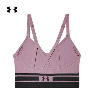 Under Armour 安德玛官方 UA女子Seamless含胸垫运动内衣—低强度-1322552 紫色521 M