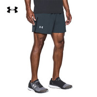 Under Armour 安德玛官方 UA男子Launch 5英寸运动短裤-1289312 灰色008 M