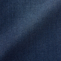 無印良品 MUJI 無印良品 女式 横竖弹力牛仔 裙 靛青色 XXL