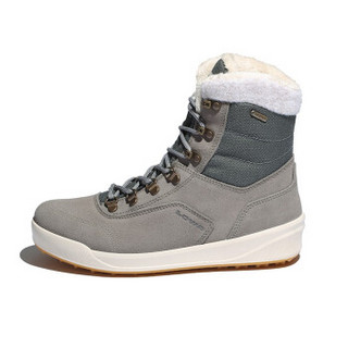 LOWA 德国 冬季户外防水保暖雪地靴KAZANⅡGTX进口女款中帮L420511 褐色047 38