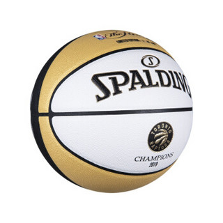 NBA 斯伯丁 Spalding 7号  PU NBA总决赛猛龙纪念球 图片色