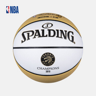 NBA 斯伯丁 Spalding 7号  PU NBA总决赛猛龙纪念球 图片色
