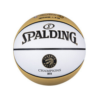 NBA 斯伯丁 Spalding 7号  PU NBA总决赛猛龙纪念球 图片色