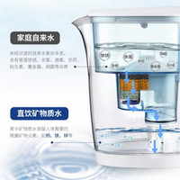 莱卡（LAICA）新品EP1117A 净水壶直饮壶过滤净水器家用滤水壶通用碧然德滤芯意大利原装进口 EP1117A壶+超滤滤芯*1+高效滤芯*5