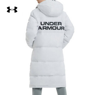 Under Armour 安德玛官方 UA男子 长款运动宽松羽绒服-1345057 白色100 XL(180/100A)