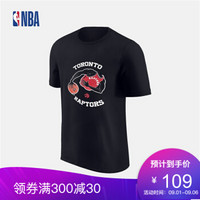 NBA 猛龙队 激流勇进系列 运动休闲圆领短袖T恤 图片色 2XL