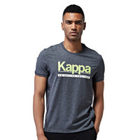 Kappa卡帕 男款运动短袖休闲T恤夏季半袖|K0712TD19 深灰-023 L
