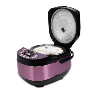 龙的（longde） 家用电饭锅4L大多功能智能电饭煲LD-FS45B 紫色
