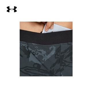 UnderArmour 安德玛官方 UA男子 Qualifier Camo运动长裤-1347696 黑色998 M