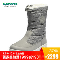 LOWA 德国雪地靴冬季户外防水保暖中筒鞋VALLOIRE Ⅱ GTX 女款L420517 麦秸色 39