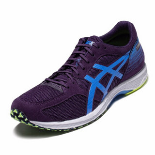 ASICS亚瑟士 竞速缓冲跑步鞋男运动鞋 TARTHERZEAL 6 T820N-500 暗紫/蓝色 44.5